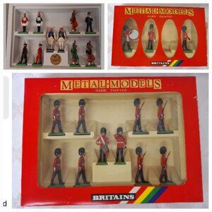 24 PC Britain Metal Models 8007 All The Queens Men 7210 & 7207